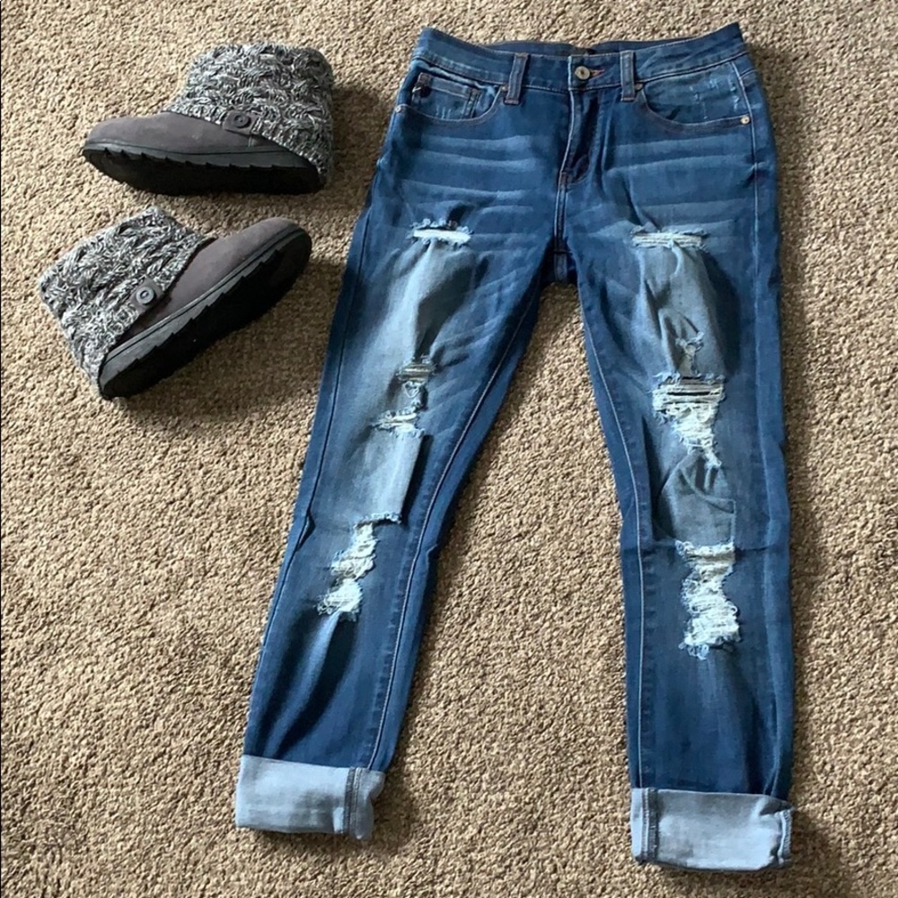 KanCan Skinny Distressed